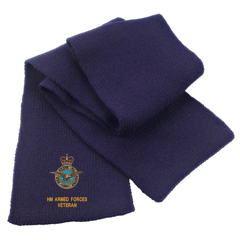 Royal Air Force - Armed Forces Veteran Heavy Knit Scarf