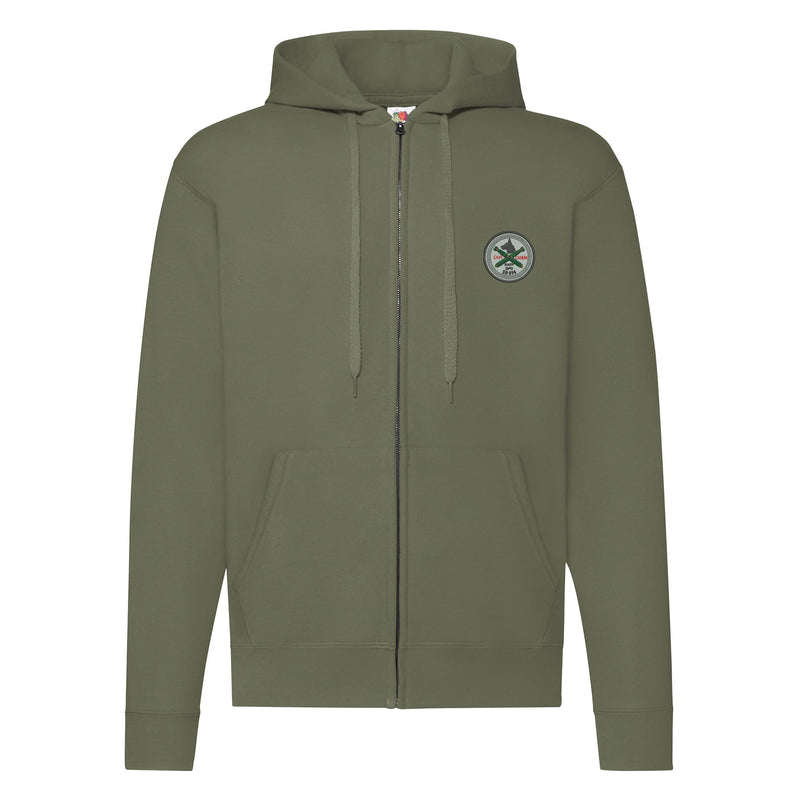 RAFP QPD 814 Zipped Hoodie
