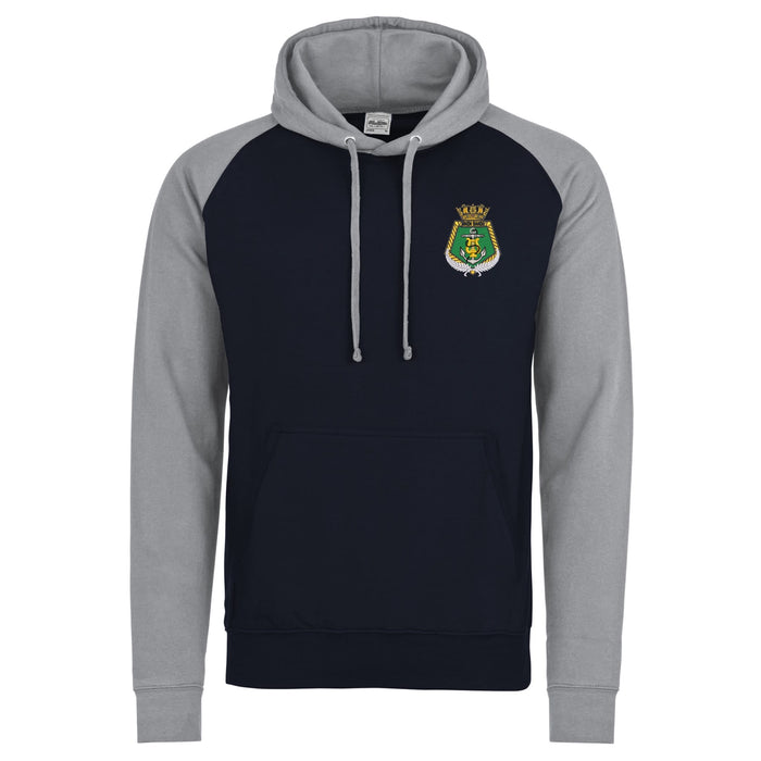 Royal New Zealand Navy Band Contrast Hoodie