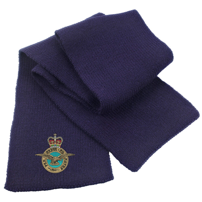 Royal Air Force Eagle Heavy Knit Scarf