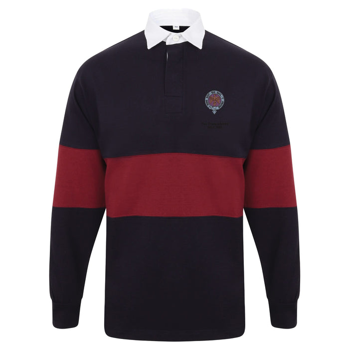 Royal Anglian Pompadour Long Sleeve Panelled Rugby Shirt