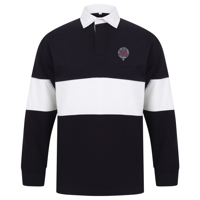 Royal Anglian Pompadour Long Sleeve Panelled Rugby Shirt