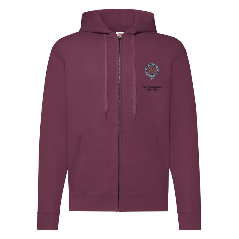Royal Anglian Pompadour Zipped Hoodie