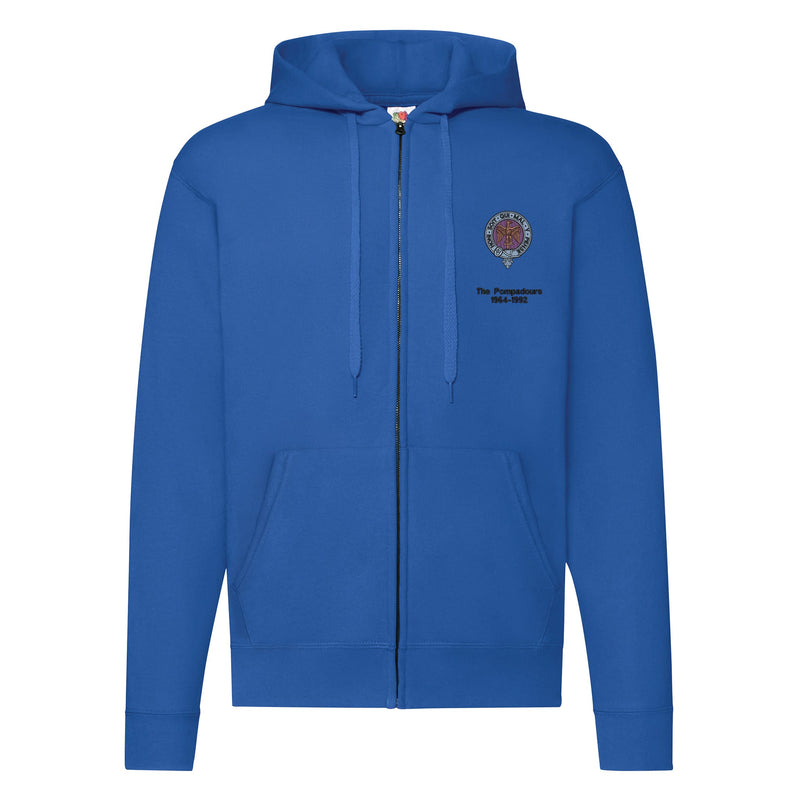 Royal Anglian Pompadour Zipped Hoodie