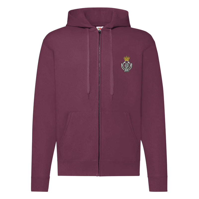 Royal Armoured Corps Zipped Hoodie