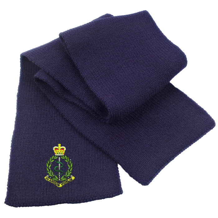 Royal Army Medical Corps Heavy Knit Scarf