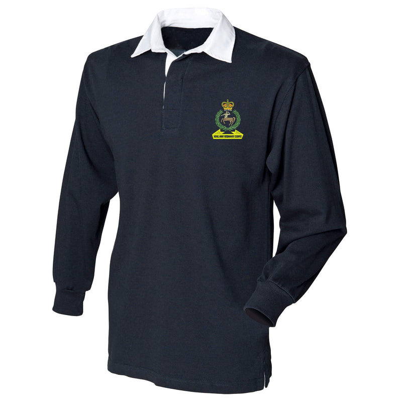 Royal Army Veterinary Corps Long Sleeve Rugby Shirt