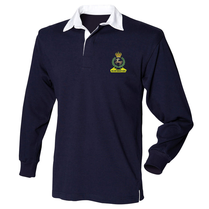Royal Army Veterinary Corps Long Sleeve Rugby Shirt