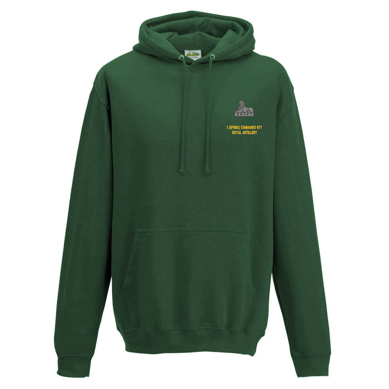 7 (Sphinx) Commando Battery Royal Artillery Hoodie