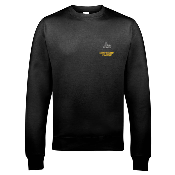 7 (Sphinx) Commando Battery Royal Artillery Sweatshirt
