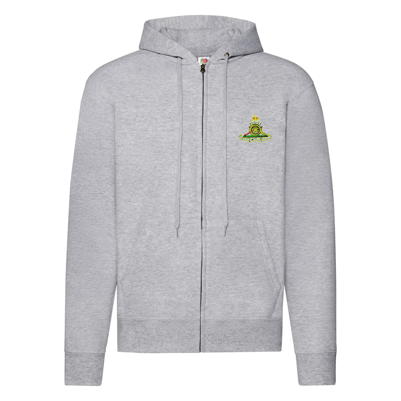 Royal Artillery Zipped Hoodie