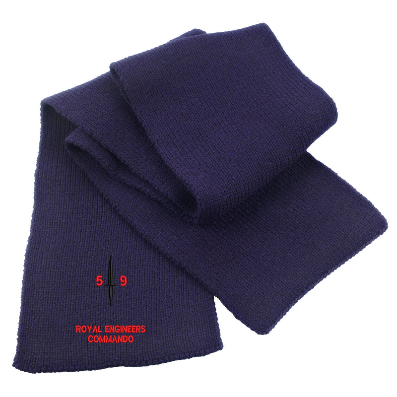 Royal Engineers 59 Commando Heavy Knit Scarf