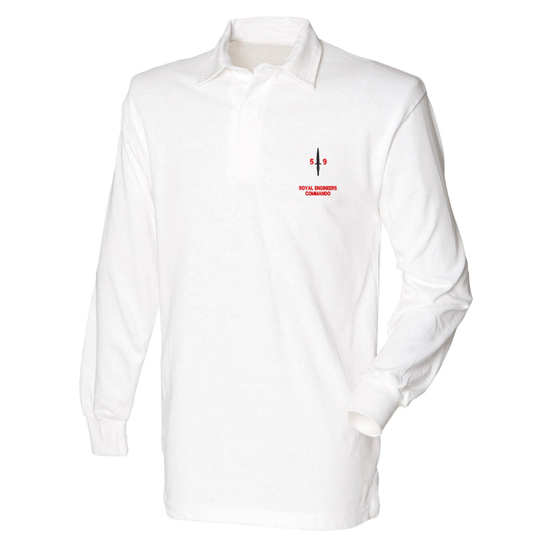 Royal Engineers 59 Commando Long Sleeve Rugby Shirt