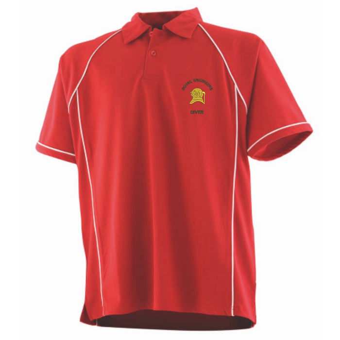 Royal Engineers Diver Performance Polo