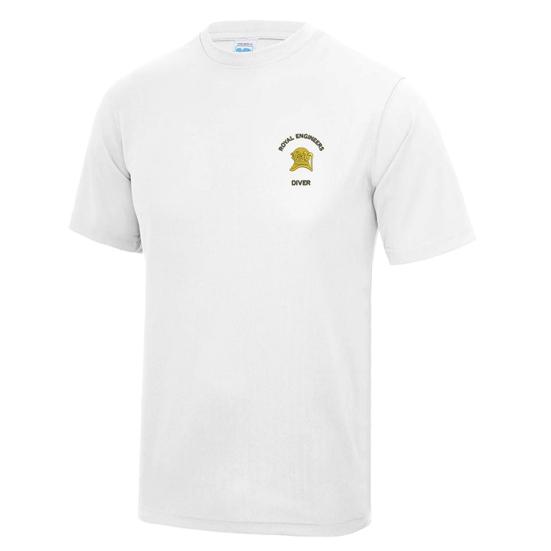 Royal Engineers Diver Polyester T-Shirt