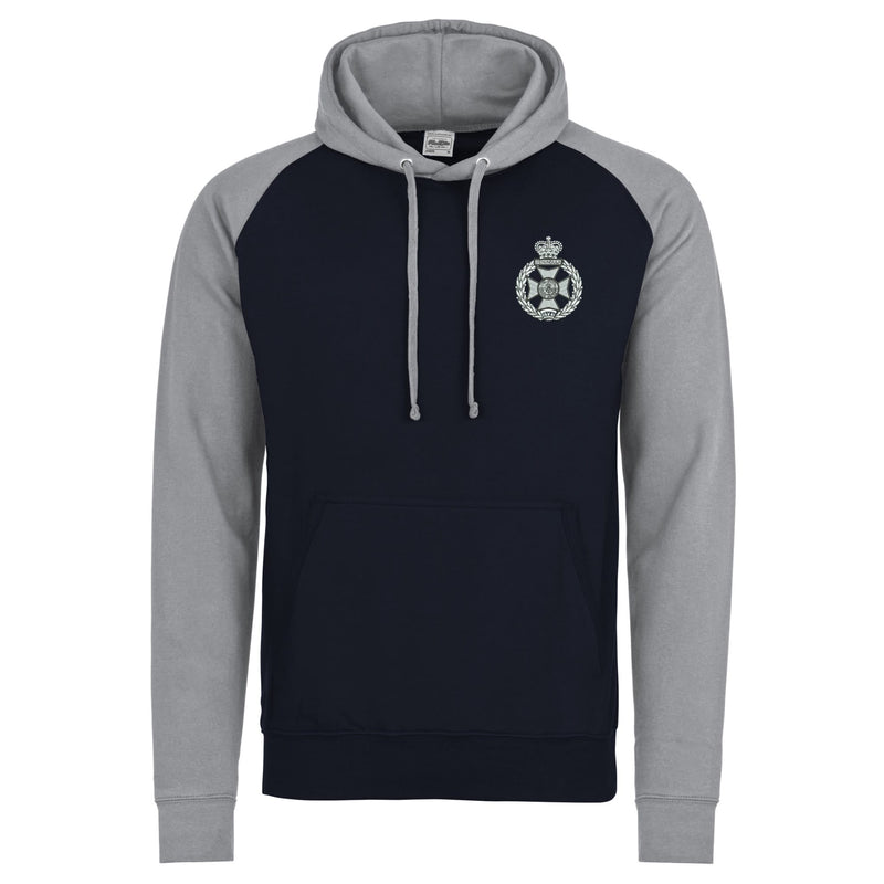Royal Green Jackets Contrast Hoodie