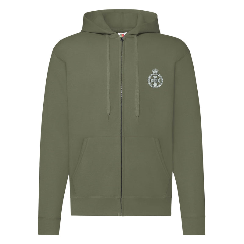 Royal Green Jackets Zipped Hoodie