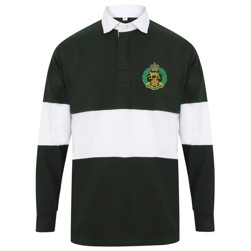 Royal Hampshire Regiment Long Sleeve Panelled Rugby Shirt