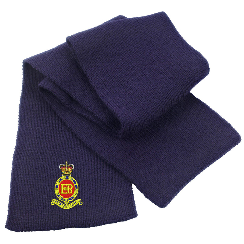 Royal Horse Artillery Heavy Knit Scarf