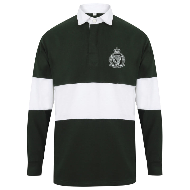 Royal Irish Regiment Long Sleeve Panelled Rugby Shirt
