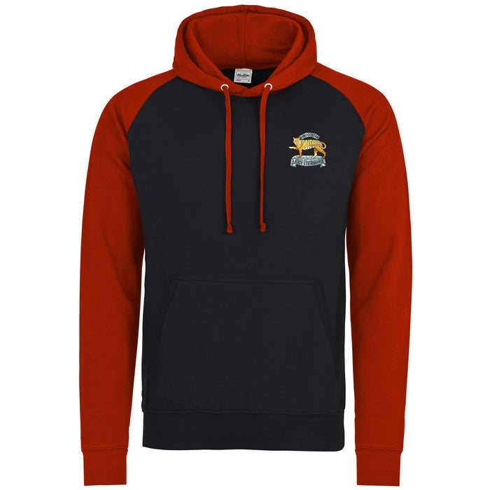 Royal Leicestershire Regiment Contrast Hoodie