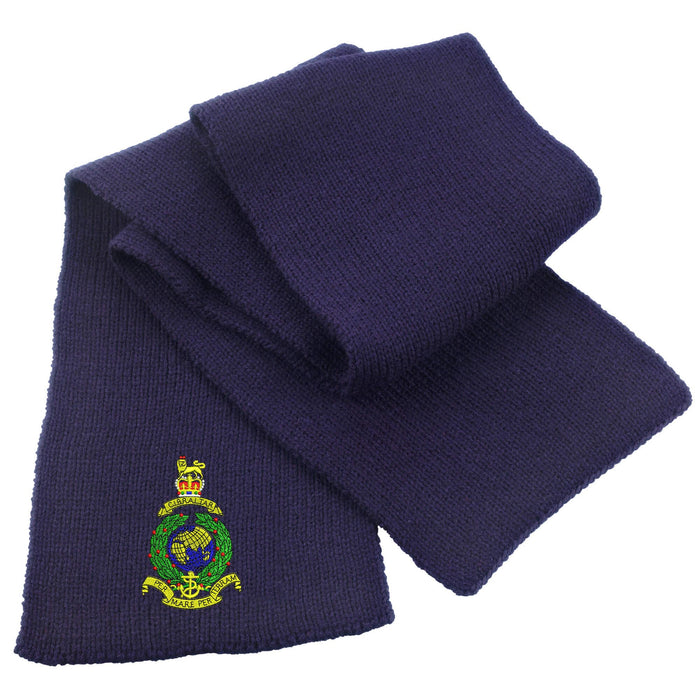 Royal Marines Heavy Knit Scarf