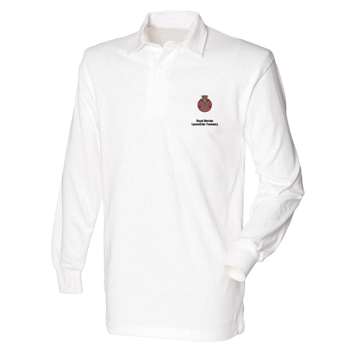Royal Mercian and Lancastrian Yeomanry Long Sleeve Rugby Shirt