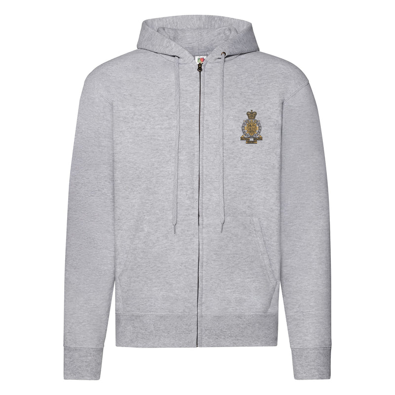 Royal Militia of the Island of Jersey Zipped Hoodie