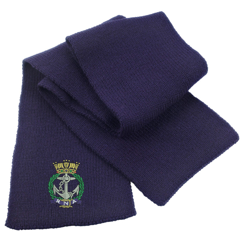 Royal Naval Association Heavy Knit Scarf