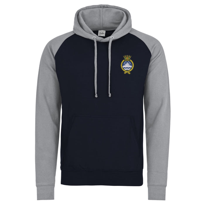 Royal Naval Auxiliary Service (RNXS) Contrast Hoodie