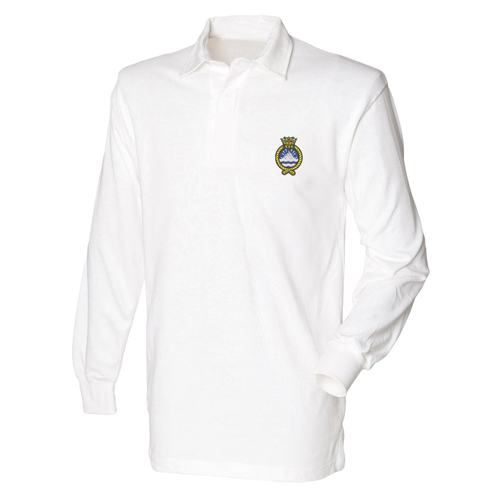 Royal Naval Auxiliary Service (RNXS) Long Sleeve Rugby Shirt