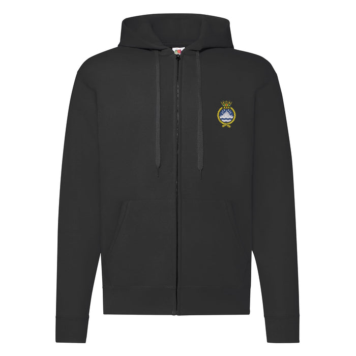 Royal Naval Auxiliary Service (RNXS) Zipped Hoodie