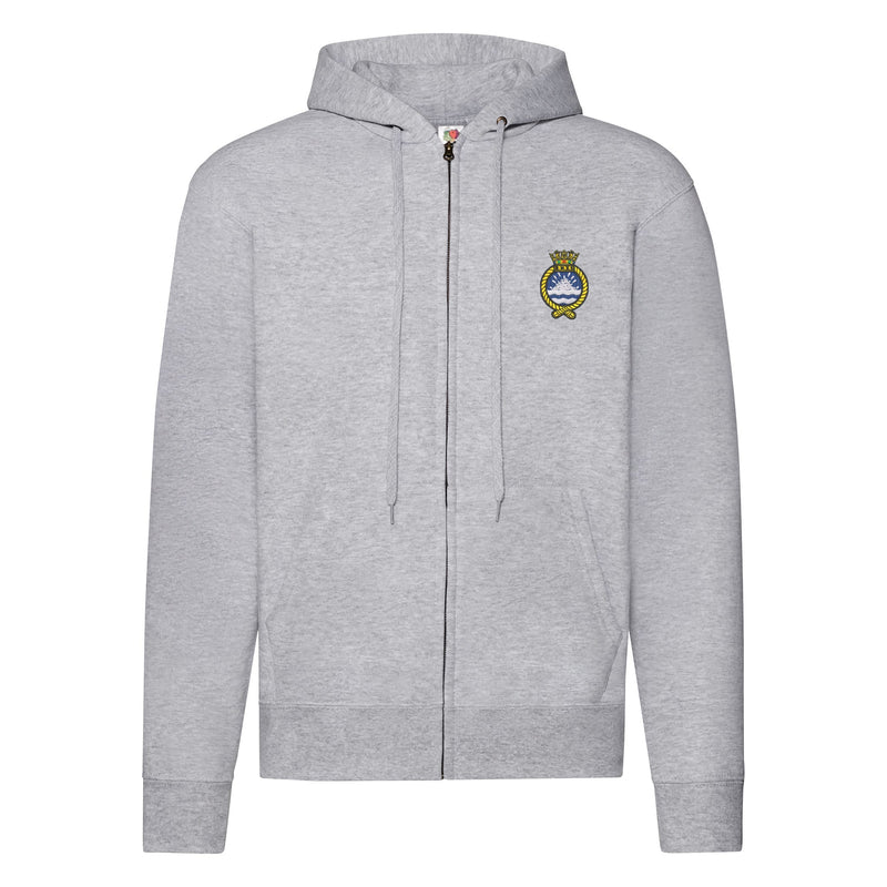 Royal Naval Auxiliary Service (RNXS) Zipped Hoodie