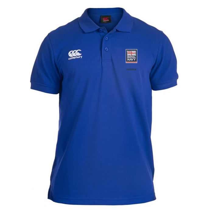 Royal Navy - Flag - Armed Forces Veteran Canterbury Rugby Polo