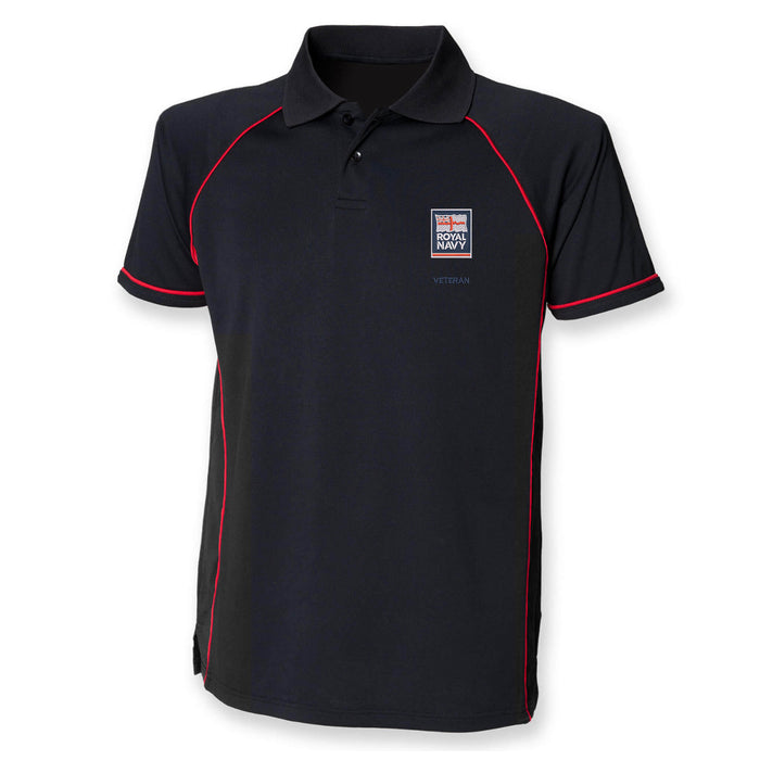 Royal Navy - Flag - Armed Forces Veteran Performance Polo