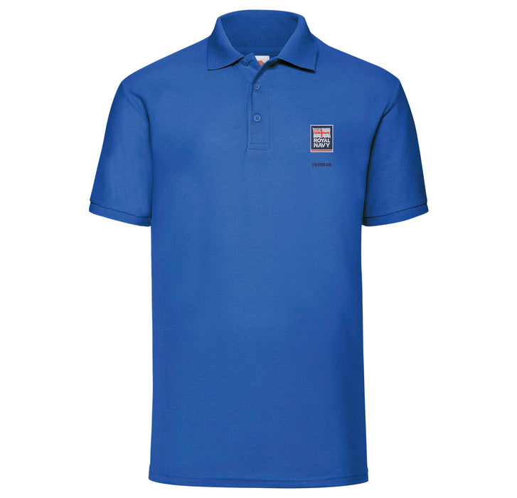 Royal Navy - Flag - Armed Forces Veteran Polo Shirt