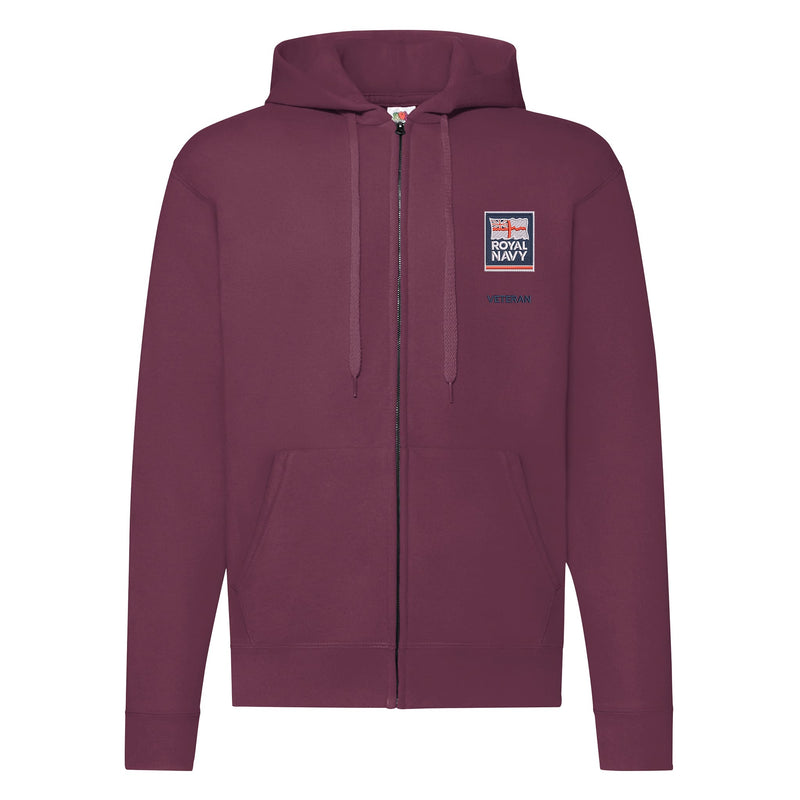 Royal Navy - Armed Forces Veteran Zipped Hoodie