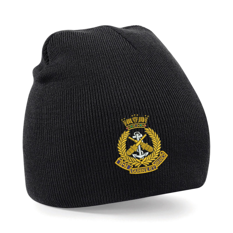 Royal Navy Gunnery Branch Beanie Hat