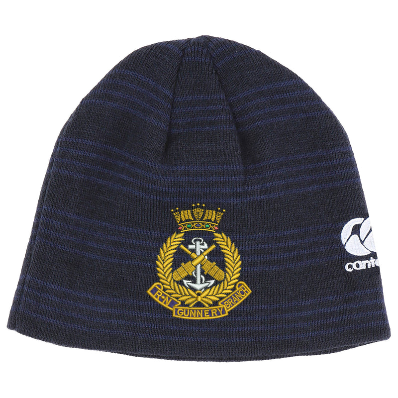 Royal Navy Gunnery Branch Canterbury Beanie Hat