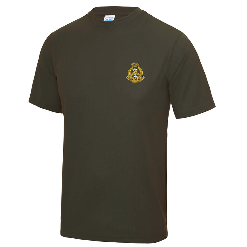 Royal Navy Gunnery Branch Polyester T-Shirt
