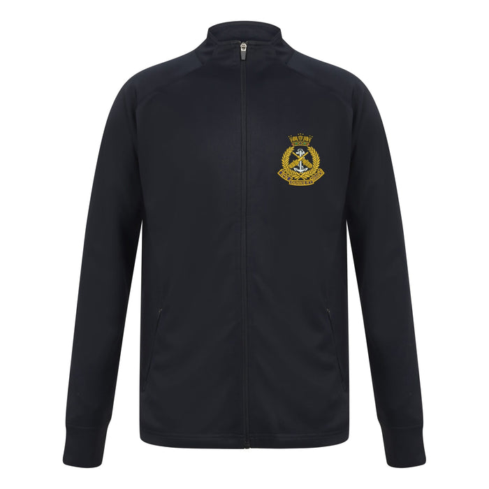 Royal Navy Gunnery Branch Knitted Tracksuit Top