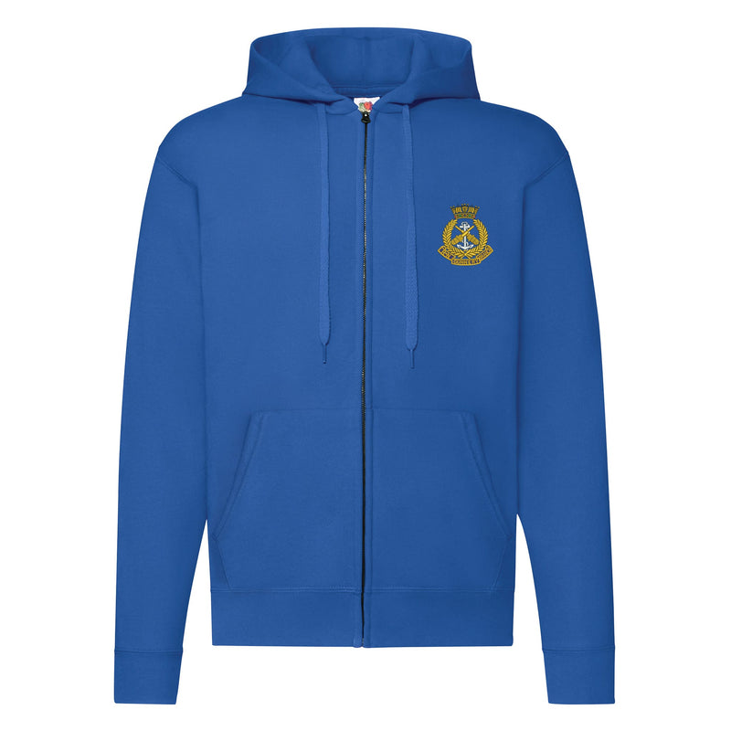 Royal Navy Gunnery Branch Zipped Hoodie