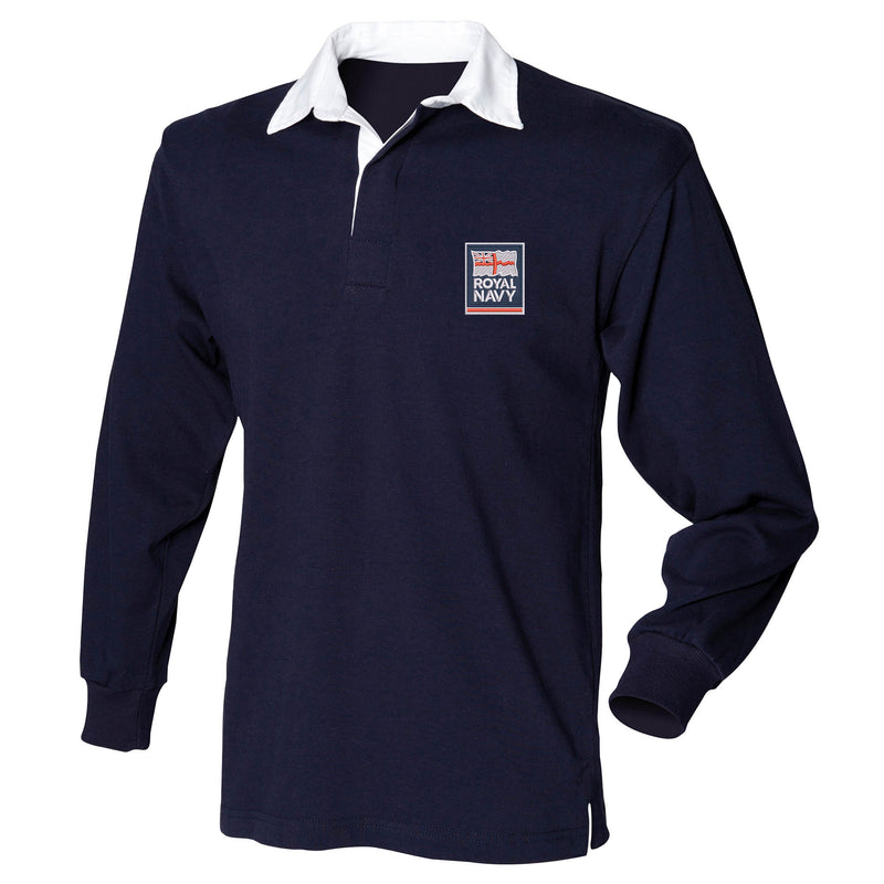 Royal Navy Long Sleeve Rugby Shirt