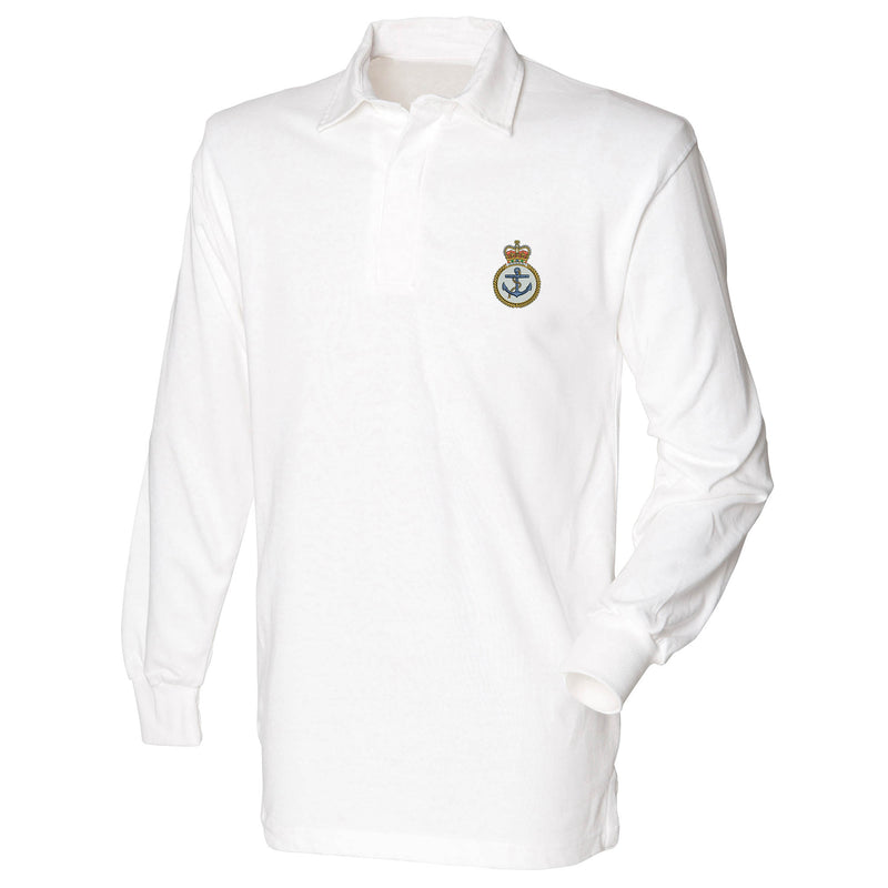 Royal Navy Petty Officer Long Sleeve Rugby Shirt