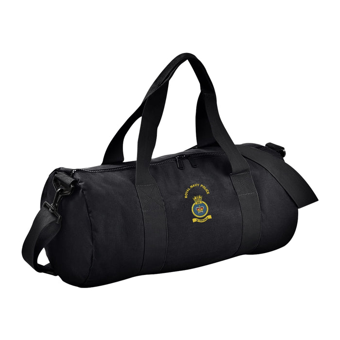 Royal Navy Police Barrel Bag
