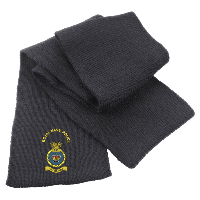 Royal Navy Police Heavy Knit Scarf