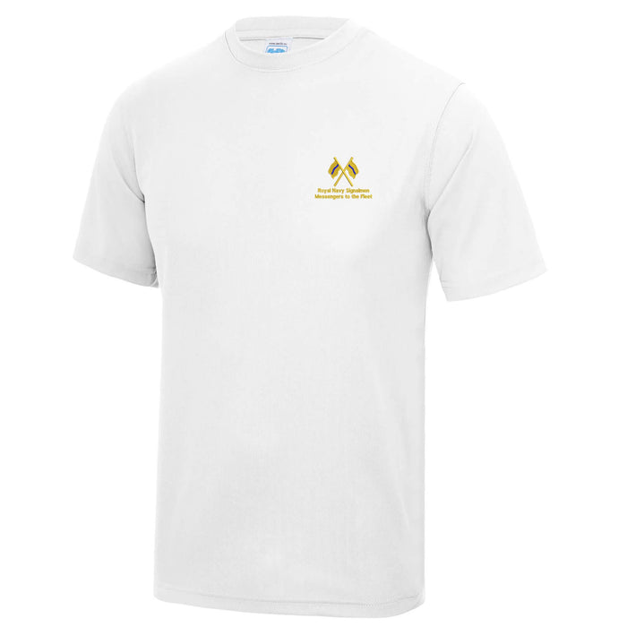 Royal Navy Signalmen Polyester T-Shirt