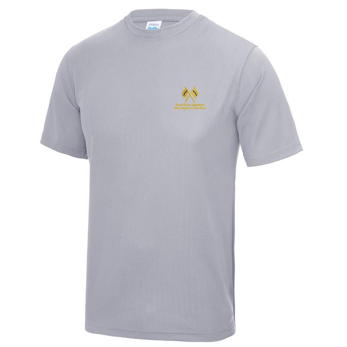 Royal Navy Signalmen Polyester T-Shirt
