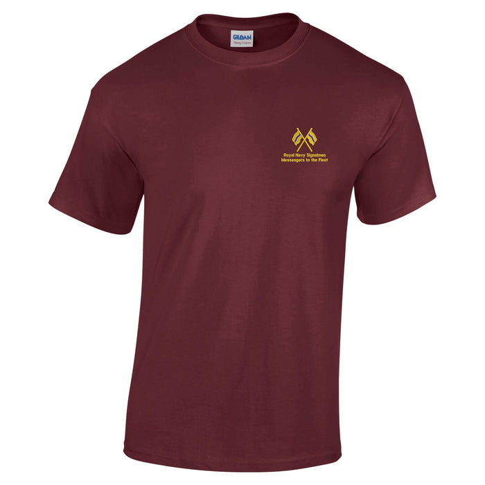 Royal Navy Signalmen Cotton T-Shirt