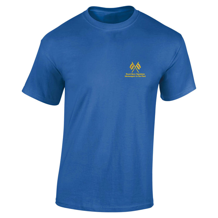 Royal Navy Signalmen Cotton T-Shirt